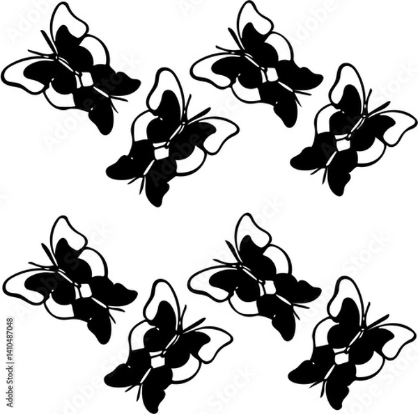 Obraz Minimalist abstract geometric vector illustration