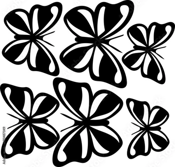 Fototapeta Butterfly Pattern