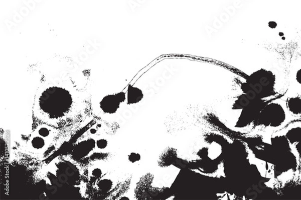 Fototapeta Hand-Drawn Abstract Texture – Vector Illustration