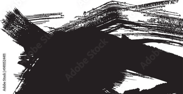 Obraz Hand-Drawn Abstract Texture – Vector Illustration