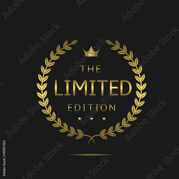Obraz Limited edition label