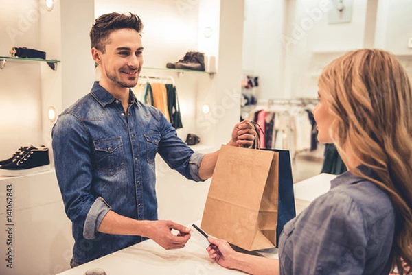 Obraz Przy biurze gotównym