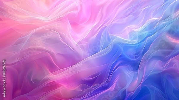 Fototapeta Elegant Abstract Fluid Designs in Soft Hues and Bold Gradients: A Modern Visual Collection