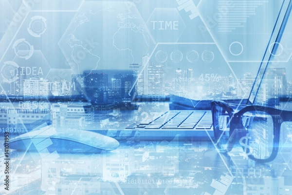 Fototapeta Accounting concept