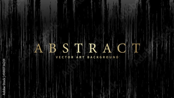 Fototapeta Abstract black grange vector texture background for flyer, cover, poster, cards, ads. Hand drawn illustration.