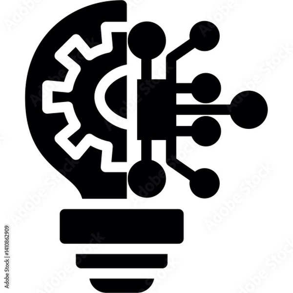 Obraz Emerging Technologies Glyph Icon