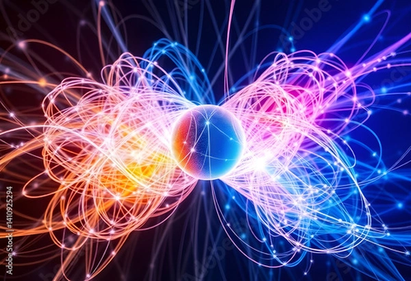 Fototapeta computer generated image of a sphere