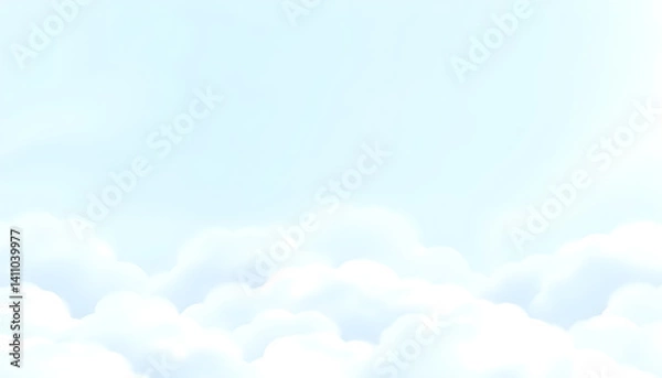 Obraz sky and clouds
