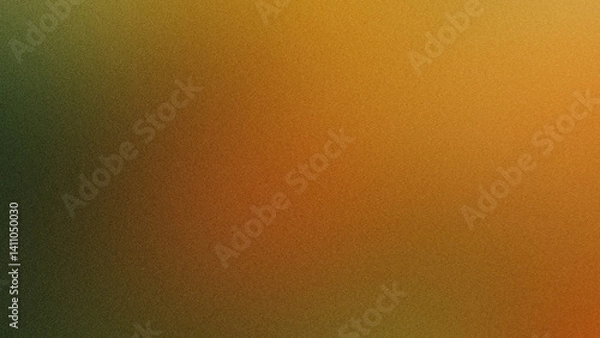 Obraz Pale orange and green grainy background, abstract noise texture