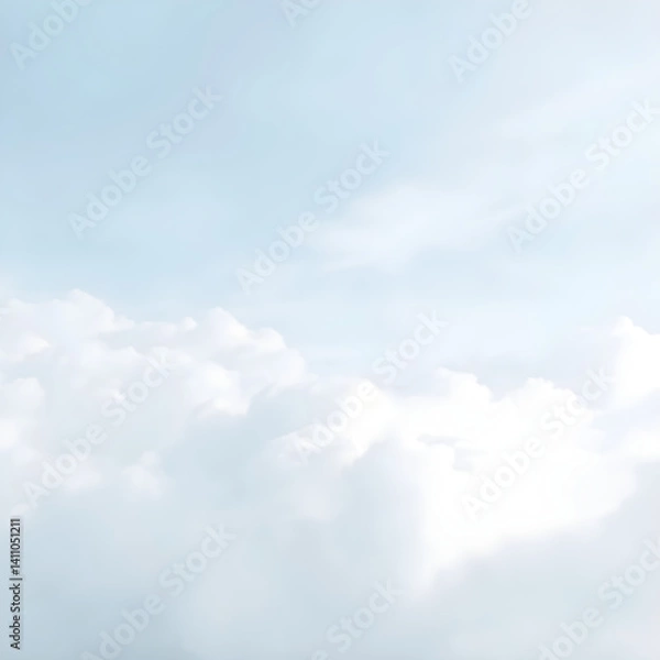 Obraz blue sky with clouds