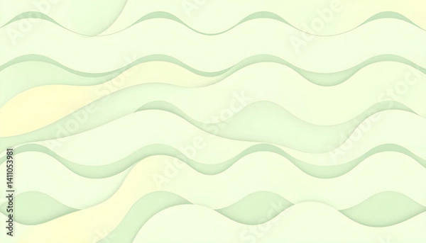 Obraz seamless wave pattern