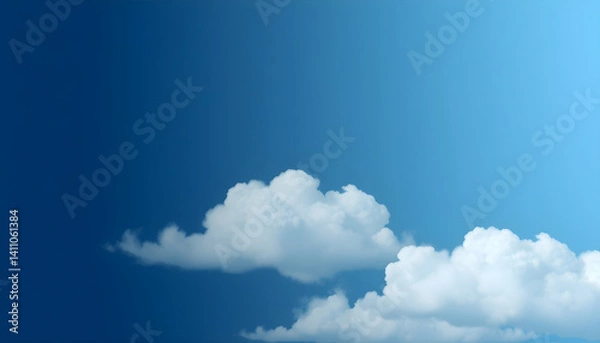 Obraz clouds in the sky