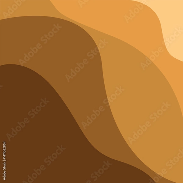 Obraz pattern brown wave.eps