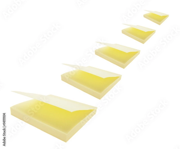 Fototapeta Post It Note Pads