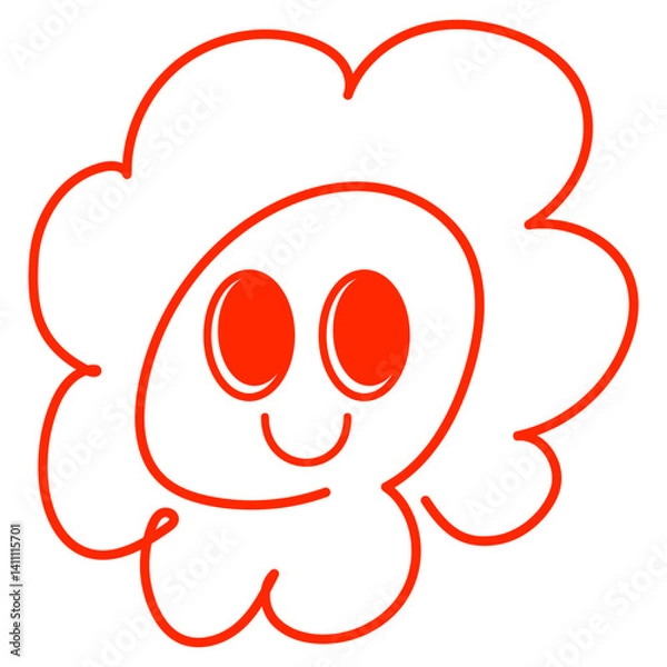 Fototapeta 花丸_ベクター素材_09