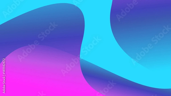 Obraz abstract blue wave background