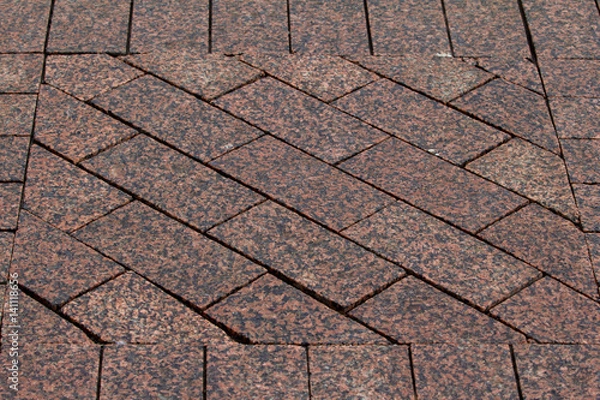Obraz granite paving stone
