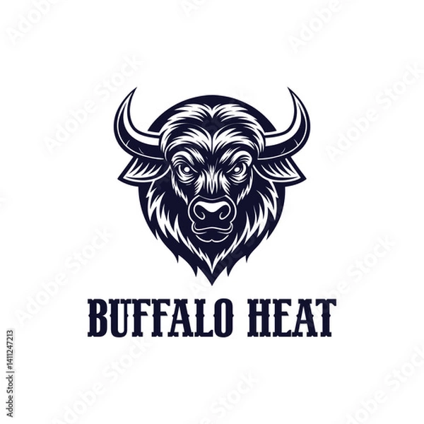 Fototapeta vector image of a bull