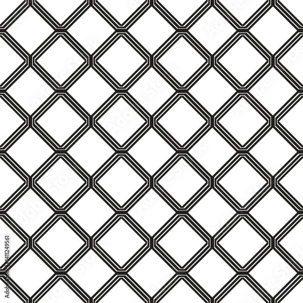 Obraz pattern monochrome.eps
