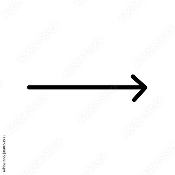 Fototapeta send arrow sign