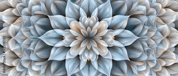 Fototapeta Detailed Floral Pattern