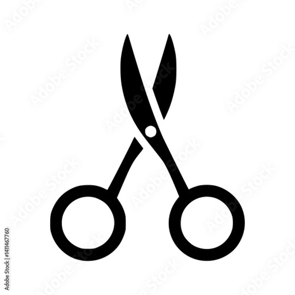 Obraz Scissors Icon - Cut Vector Graphic