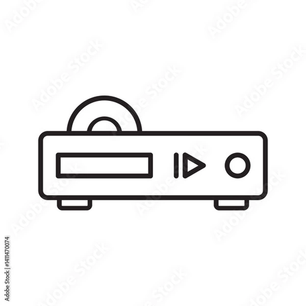 Obraz VCD player line