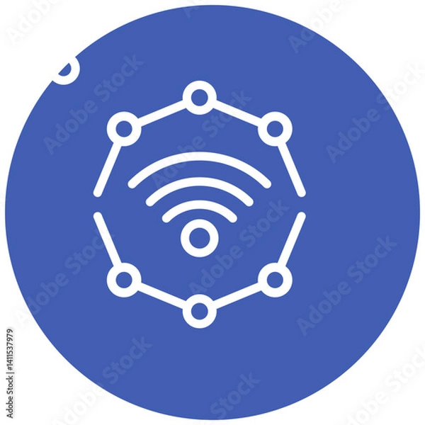 Fototapeta Internet of Things Vector Icon