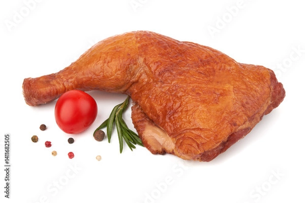 Obraz Smoked chicken thighs