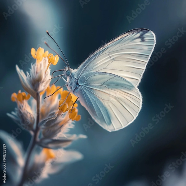 Obraz butterfly on a flower