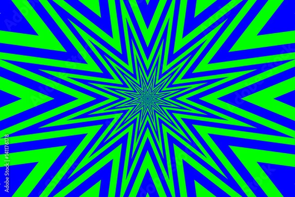 Obraz star - abstract geometric colorful background