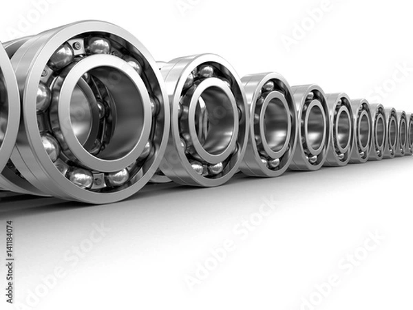 Obraz Bearings. Image with clipping path