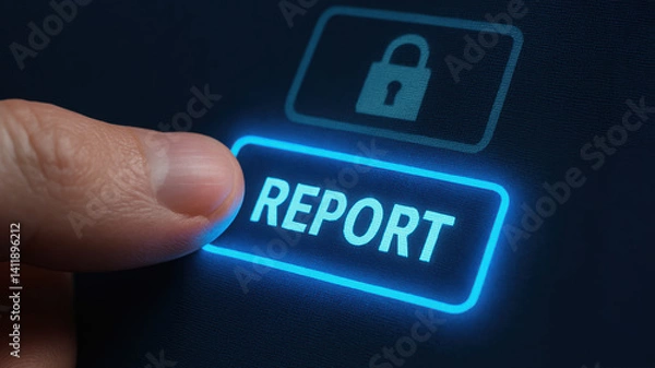 Fototapeta To stop corruption, individuals must take action and report any suspicious activities to ensure accountability and transparency