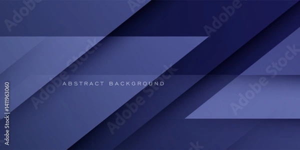 Fototapeta Abstract dark background overlap design. Papercut square shapes pattern. Triangle background with shadow. Eps10 vector