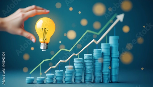 Fototapeta Evolving Consumer Spending Patterns: Shaping Market Demand & Influencing Economic Trends for Strategic Marketing Innovation