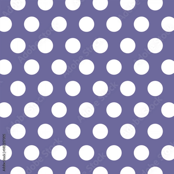Fototapeta seamless polka dots pattern