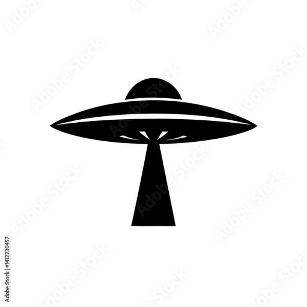 Fototapeta ufo in the night