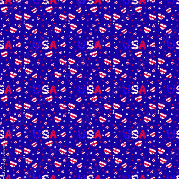 Fototapeta abstract background with stars