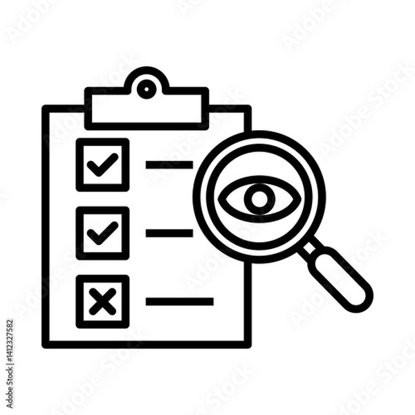 Fototapeta find content icon