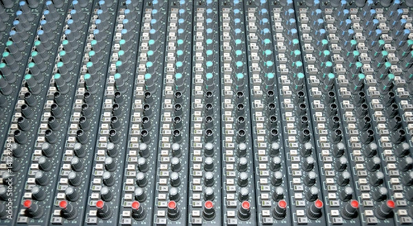 Obraz Sound mixing console