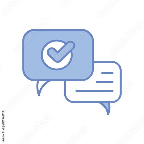 Fototapeta Conversation  Vector icon