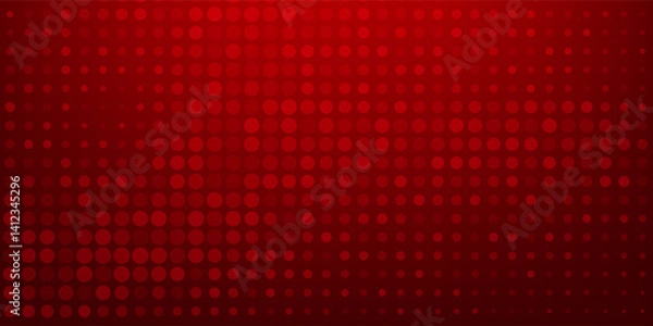 Obraz A uniform deep red background features a subtle, repeating texture.
