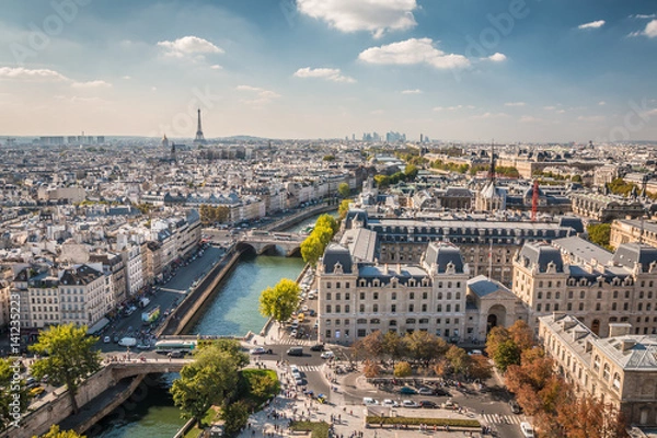 Obraz Lato w Paryżu we Francji