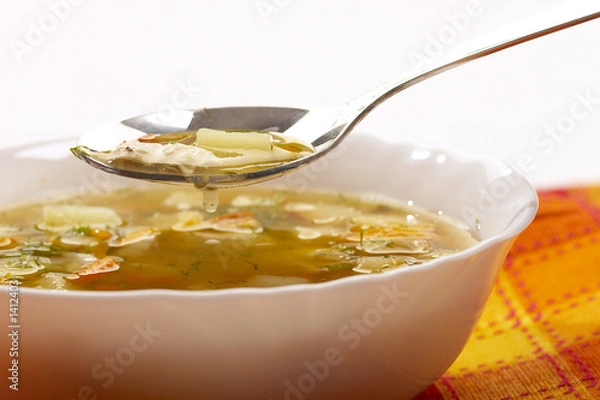 Fototapeta vegetable soup
