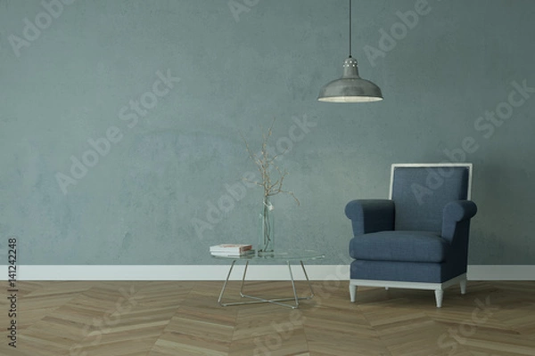 Fototapeta Stuhl Visualisierung