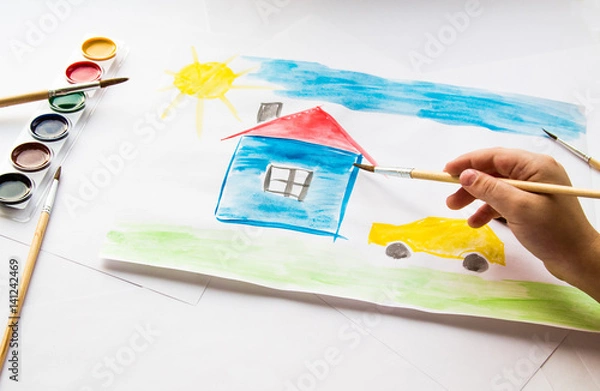 Obraz Drawing in colors