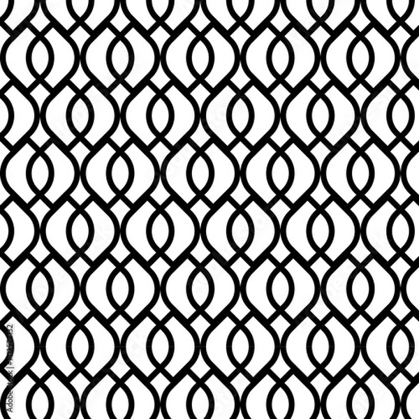Obraz Seamless abstract pattern design vector	
