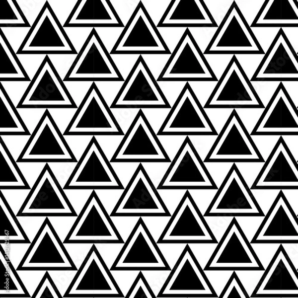 Fototapeta Seamless abstract pattern design vector	