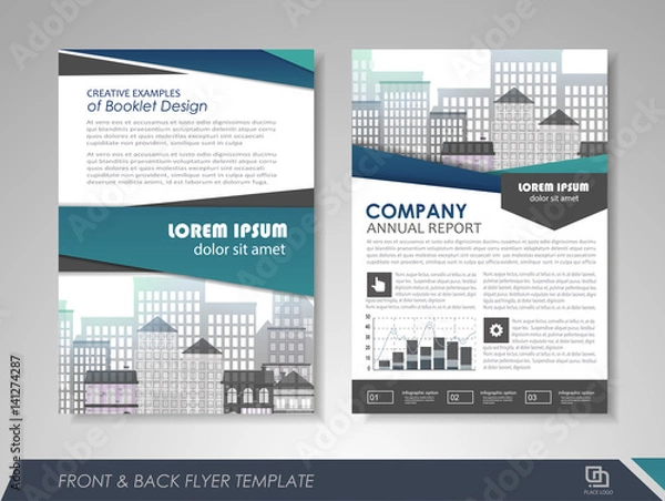 Fototapeta Brochure design