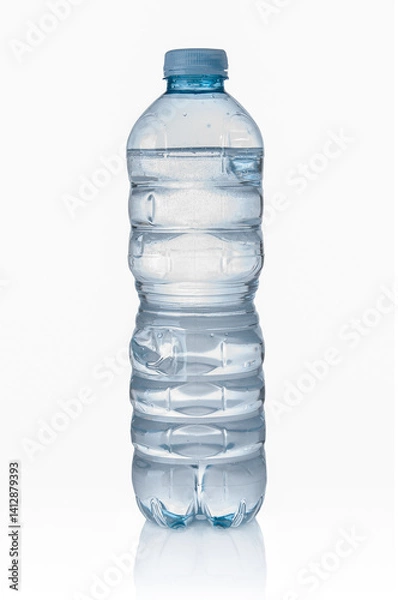 Obraz Soda drink bottle close up isolated on white background